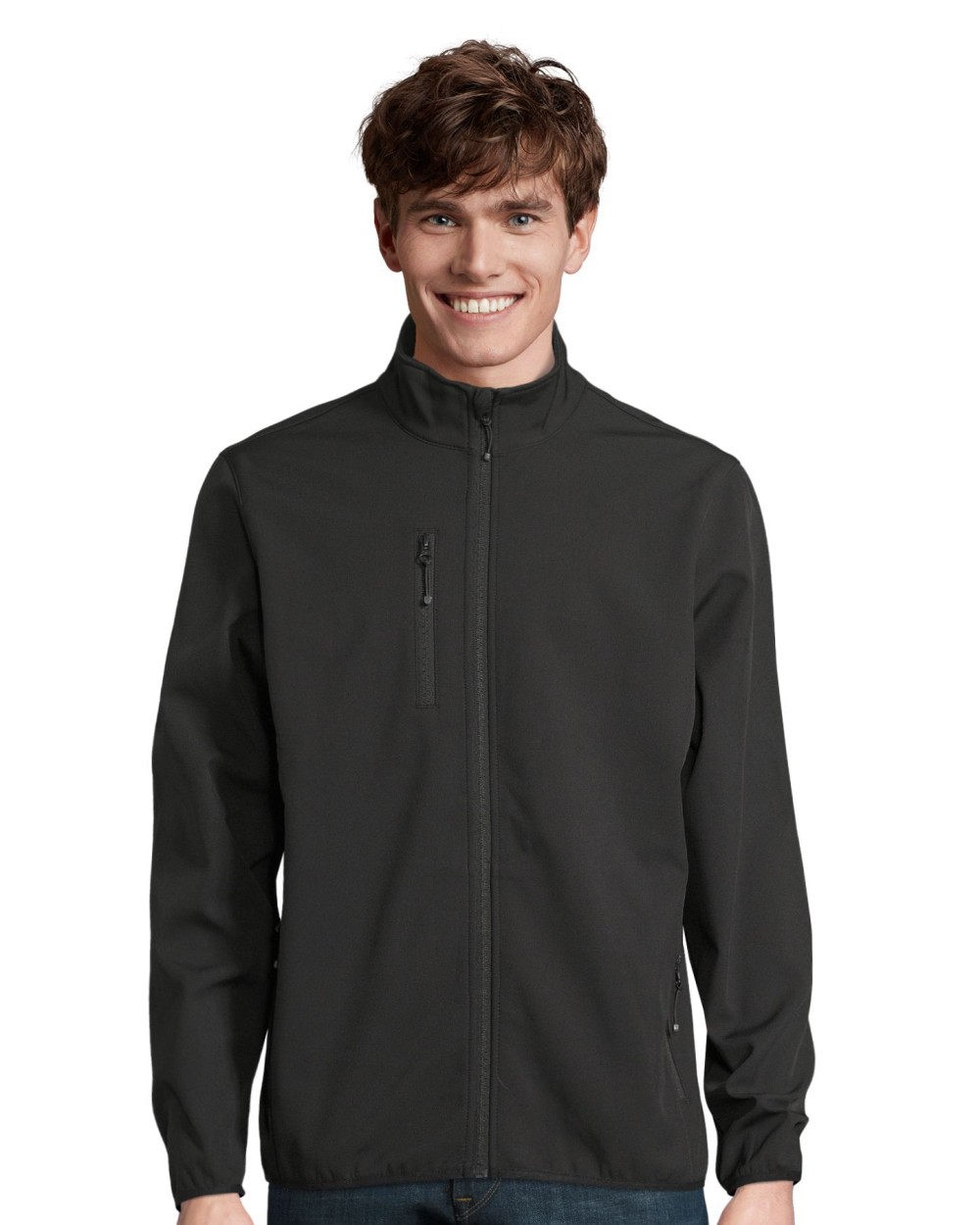Vestes personnalisable SOL'S Men´s Falcon Zipped Softshell Jacket