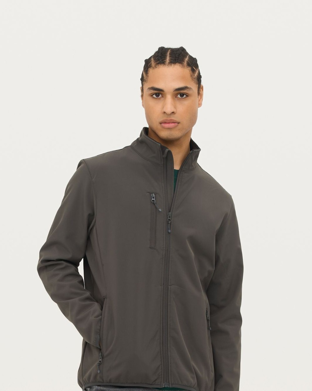 Vestes personnalisable SOL'S Men´s Falcon Zipped Softshell Jacket
