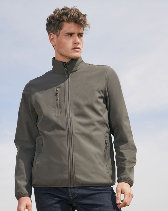 SOL'S Men´s Falcon Zipped Softshell Jacket Jacken personalisierbar