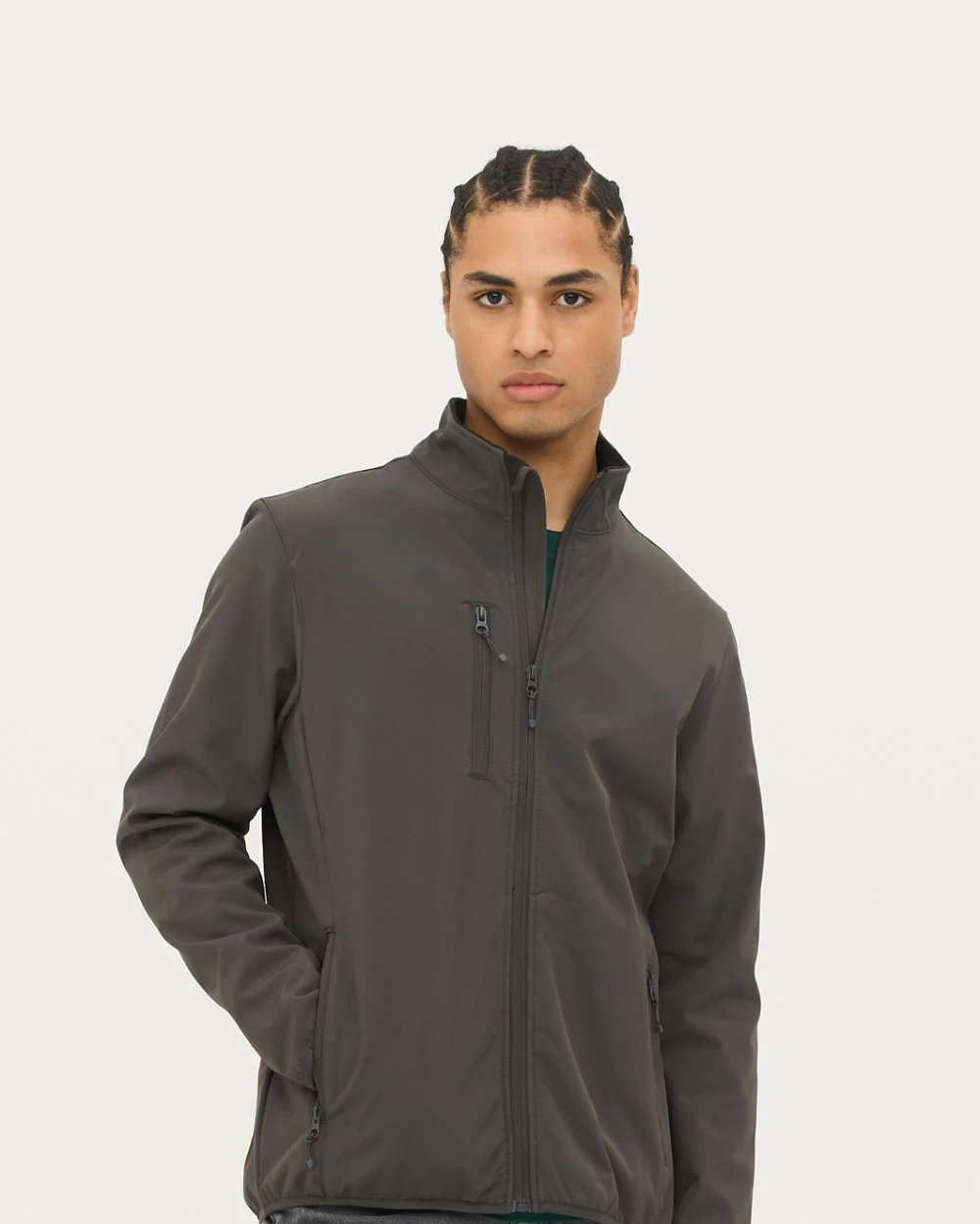 Vestes personnalisable SOL'S Men´s Falcon Zipped Softshell Jacket