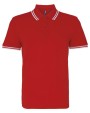 ASQUITH & FOX Men´s Classic Fit Tipped Polo Poloshirts personalisierbar