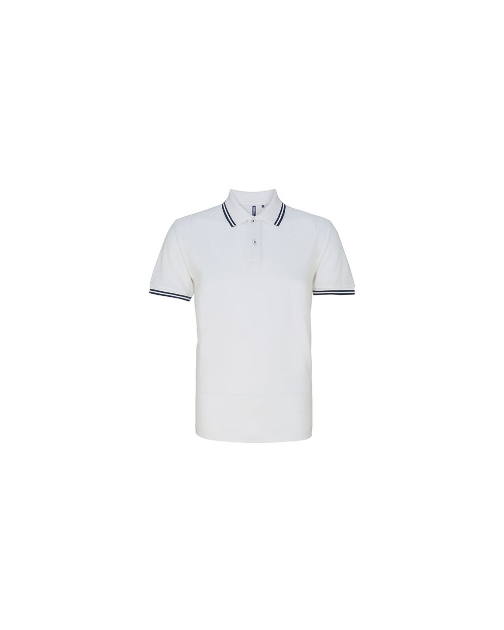 Polo's ASQUITH & FOX Men´s Classic Fit Tipped Polo voor bedrukking &amp; borduring