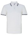 Polo's ASQUITH & FOX Men´s Classic Fit Tipped Polo voor bedrukking &amp; borduring