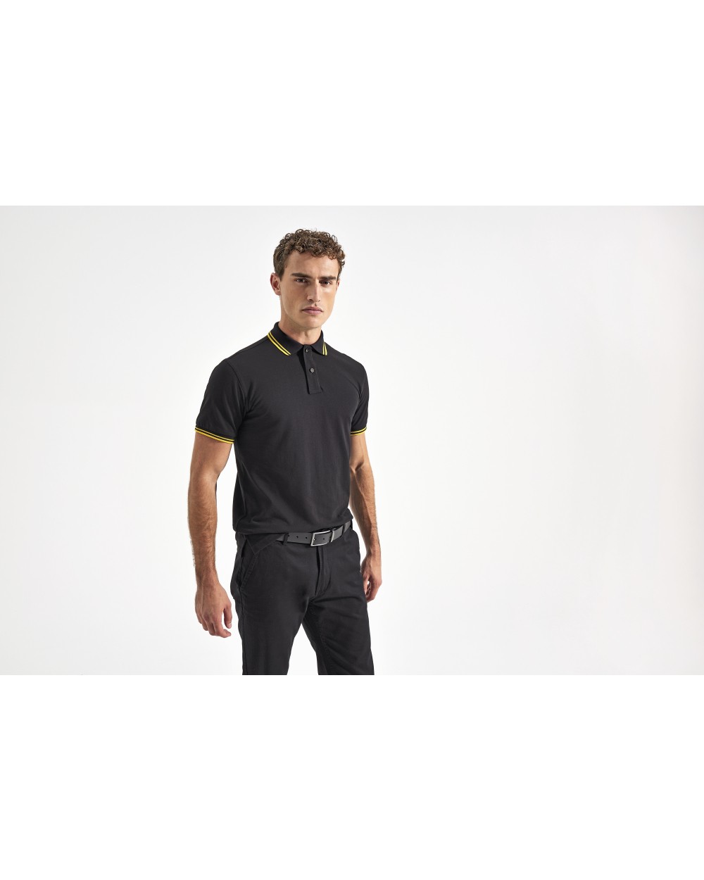 ASQUITH & FOX Men´s Classic Fit Tipped Polo Poloshirts personalisierbar