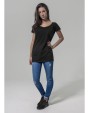 T-Shirts personnalisable BUILD YOUR BRAND Ladies Wideneck Tee