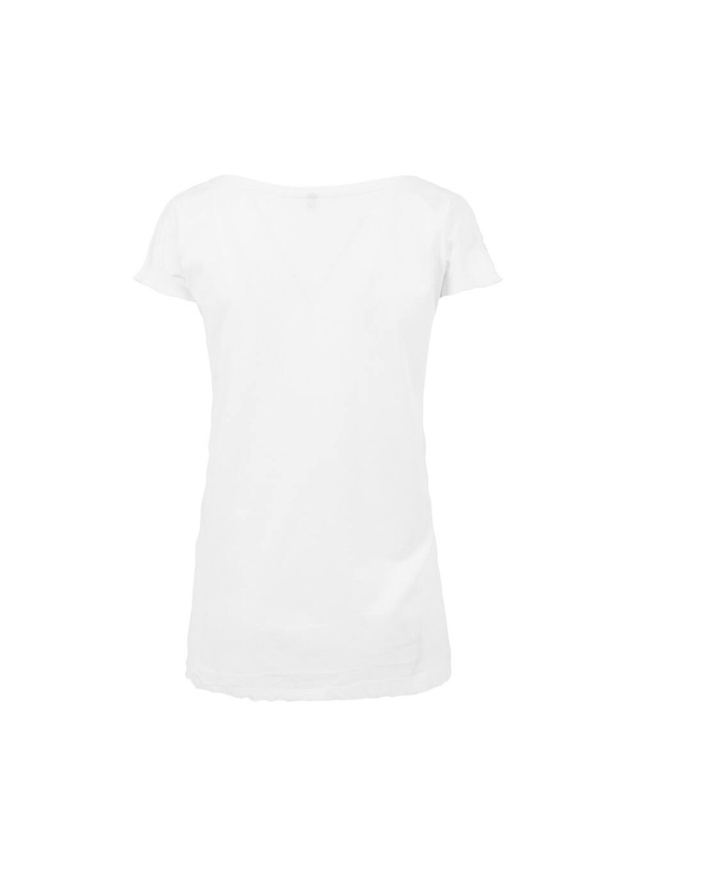T-shirts BUILD YOUR BRAND Ladies` Wideneck Tee voor bedrukking &amp; borduring