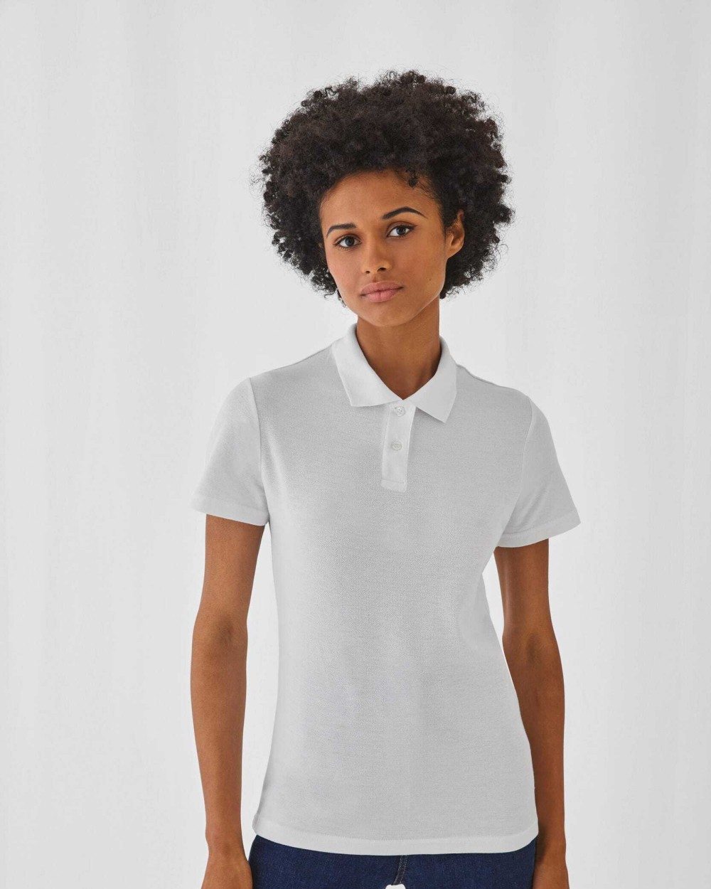 Polo's B&C Id.001 Ladies' Polo Shirt voor bedrukking &amp; borduring