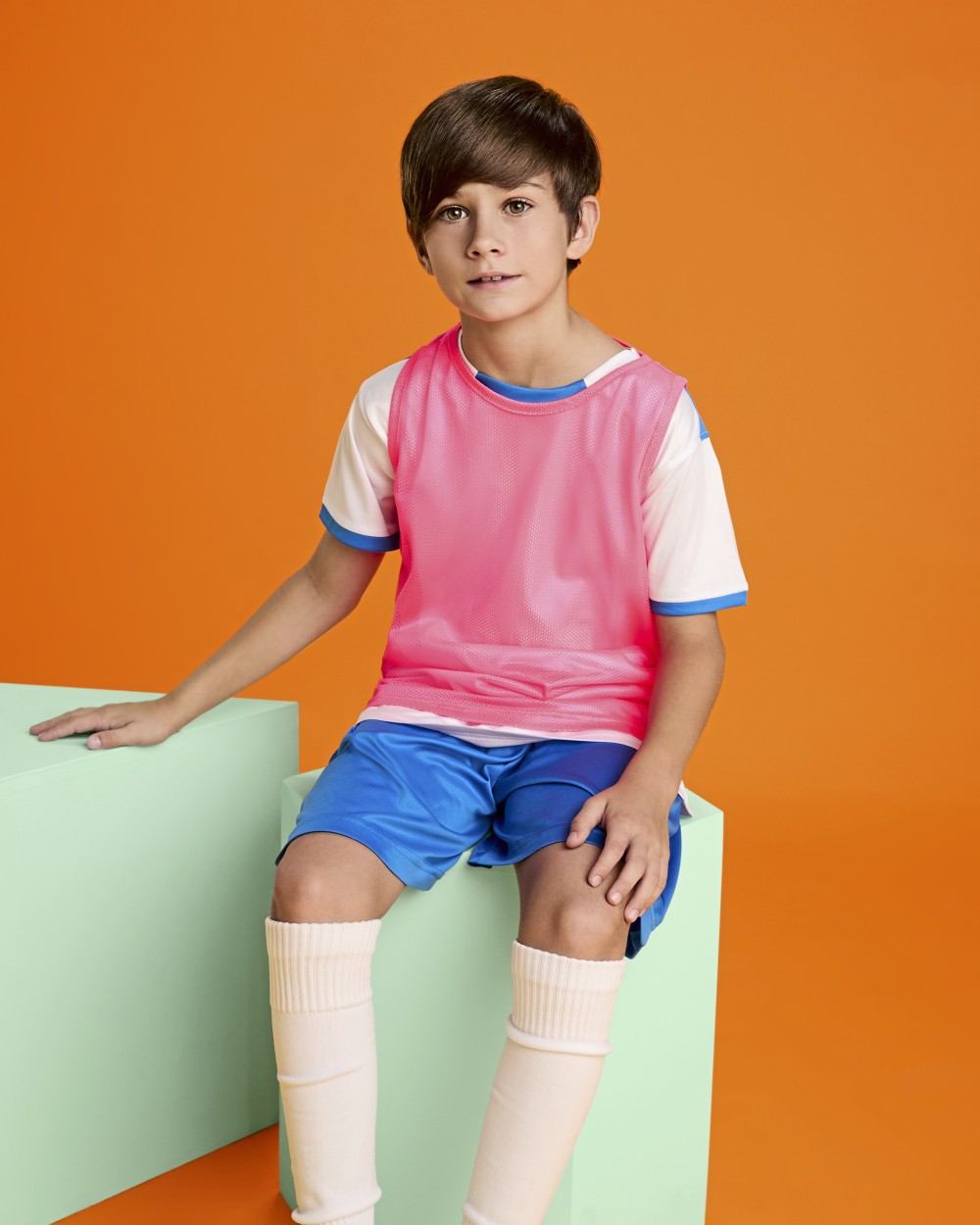 T-shirts ROLY Kids´ Roma Training Bib voor bedrukking &amp; borduring