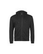 Sweat-shirts personnalisable Tee Jays RIBBED INTERLOCK HOODED FULL ZIP