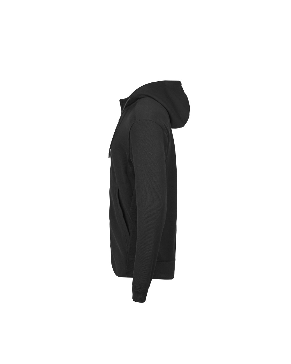 Sweat-shirts personnalisable TEE JAYS RIBBED INTERLOCK HOODED FULL ZIP