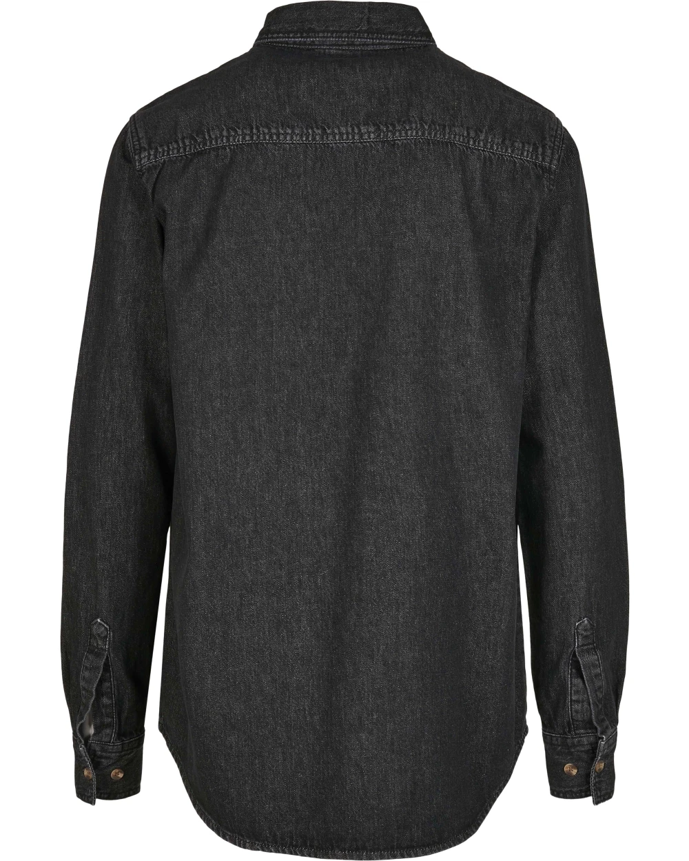 BUILD YOUR BRAND Denim Shirt Hemden personalisierbar
