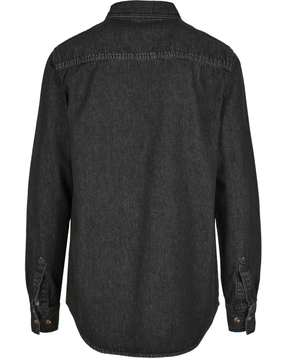 Chemises personnalisable BUILD YOUR BRAND Denim Shirt