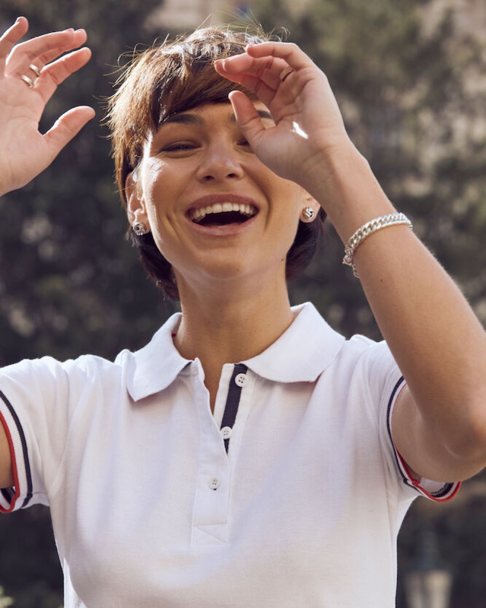 Polos personnalisable CLIQUE Newton Women