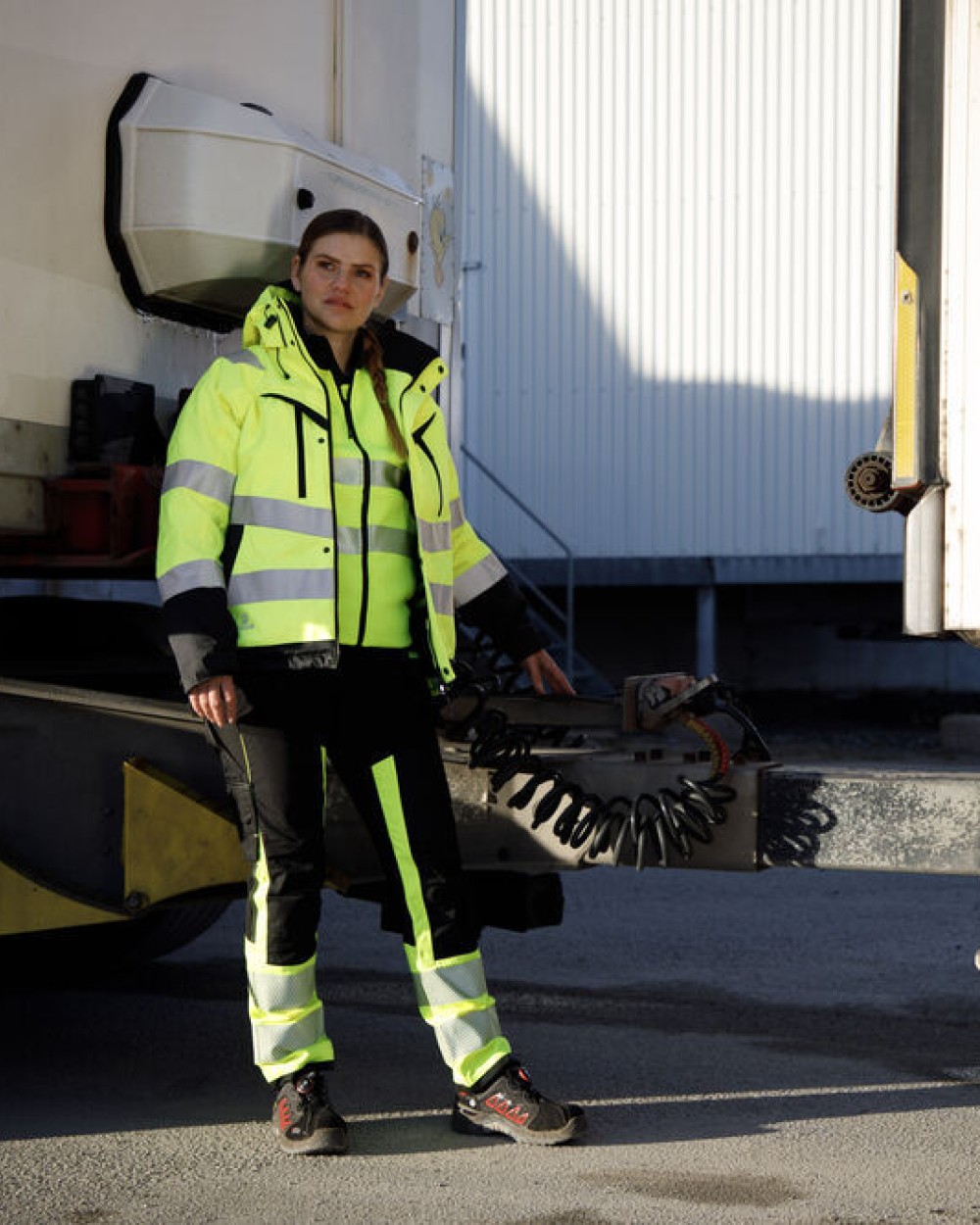 PROJOB 6543 ARBEITSHOSE DAMEN EN ISO 20471 KLASSE 1 Hosen personalisierbar