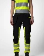 Pantalons personnalisable PROJOB 6543 PANTALON STRETCH FEMME EN ISO 20471 CLASSE 1