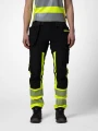 Pantalons à personnaliser PROJOB 6543 PANTALON STRETCH FEMME EN ISO 20471 CLASSE 1 