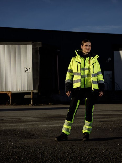 Pantalons à personnaliser PROJOB 6543 PANTALON STRETCH FEMME EN ISO 20471 CLASSE 1 