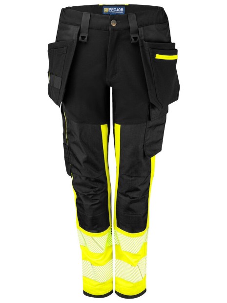 PROJOB 6543 PANTALON STRETCH FEMME EN ISO 20471 CLASSE 1 /api/colors/f8fdaa66-6ddc-4b38-97a7-dc26c00d2622 personnalisable