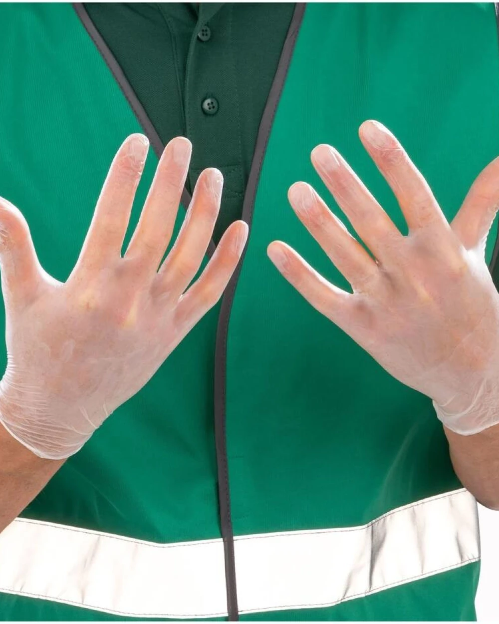 Benodigdheden RESULT MEDICAL VINYL EXAMINATION GLOVES CLEAR voor bedrukking &amp; borduring