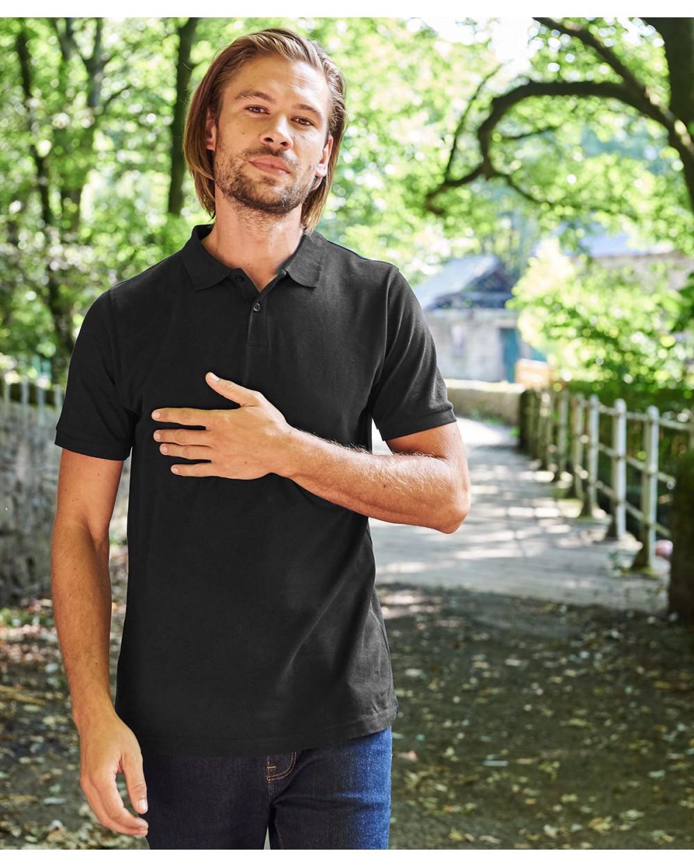 AWDIS Etosha Organic Polo Shirt Poloshirts personalisierbar