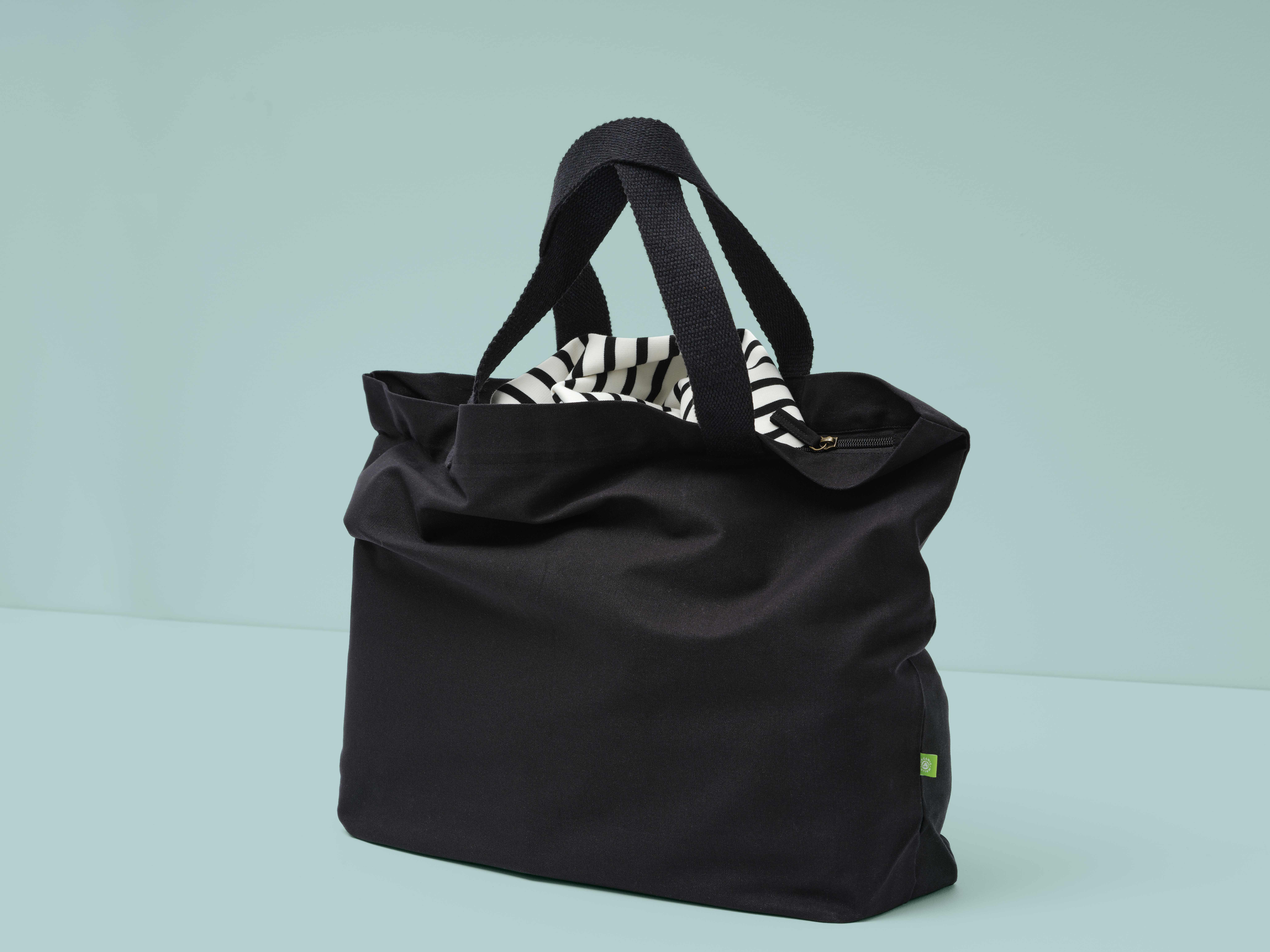 Sacs & Bagagerie personnalisable NUTSHELL Tote bag zippé en toile biologique de qualité supérieure Elba