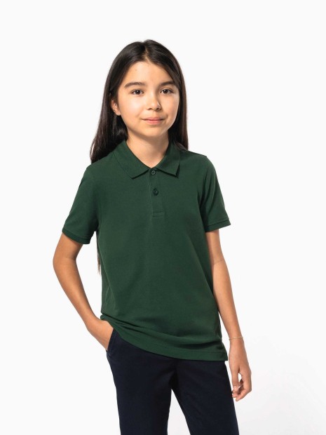 Polos à personnaliser KARIBAN Polo piqué Bio180 enfant 