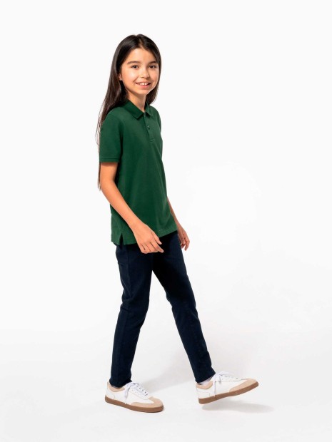 Polos à personnaliser KARIBAN Polo piqué Bio180 enfant 