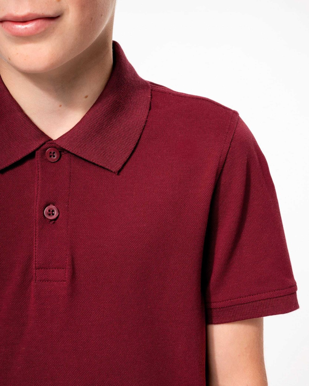 KARIBAN Piquépolohemd Bio180 Kind Poloshirts personalisierbar