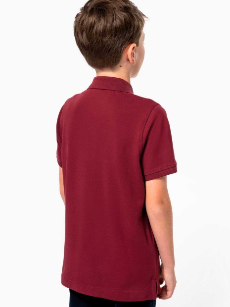 Polos à personnaliser KARIBAN Polo piqué Bio180 enfant 