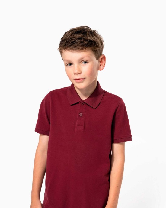 Polos personnalisable Kariban Polo piqué Bio180 enfant