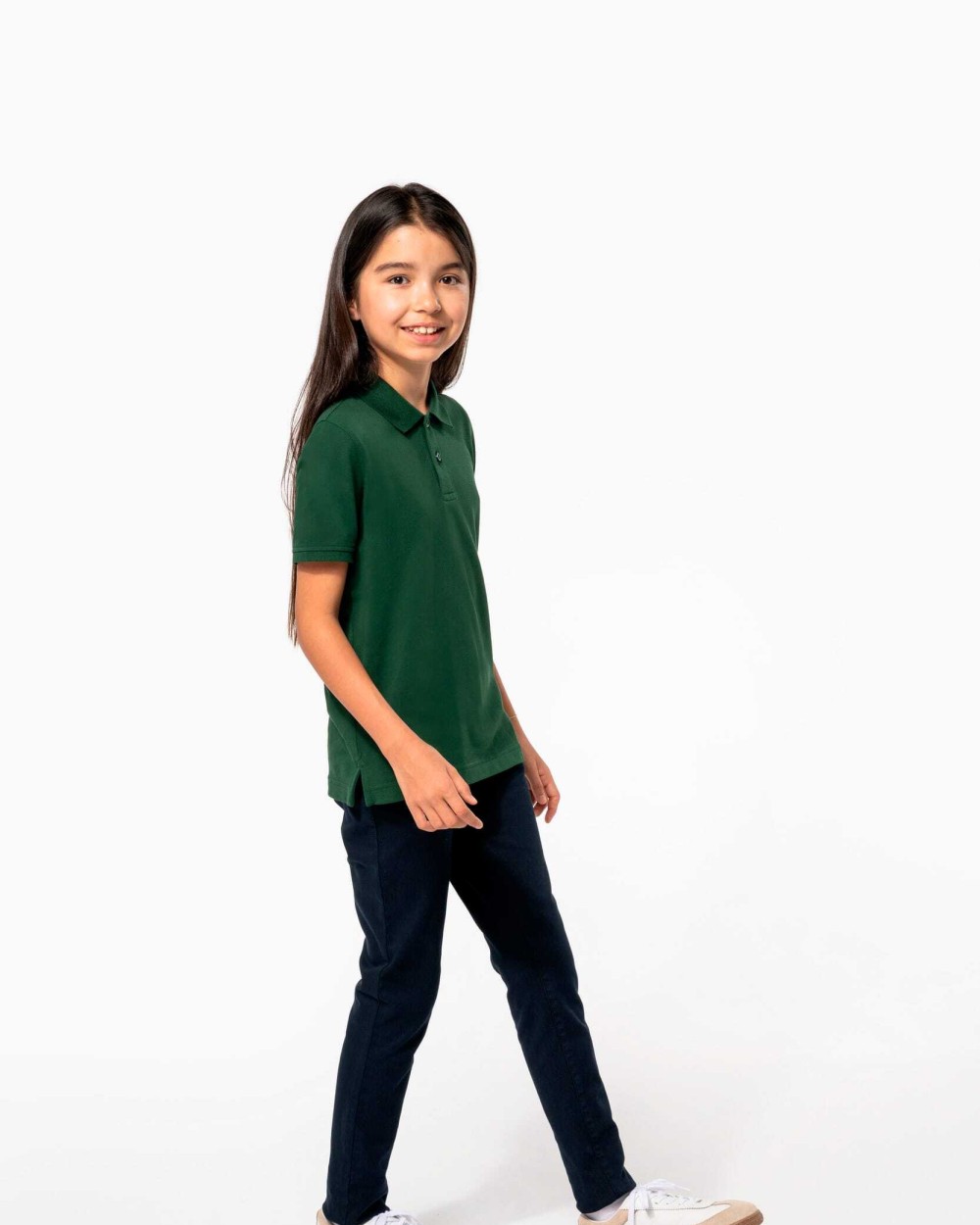 Polo's KARIBAN Bio180 piqué kinderpolo voor bedrukking &amp; borduring