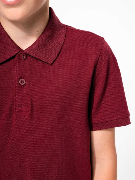 Polos à personnaliser KARIBAN Polo piqué Bio180 enfant 