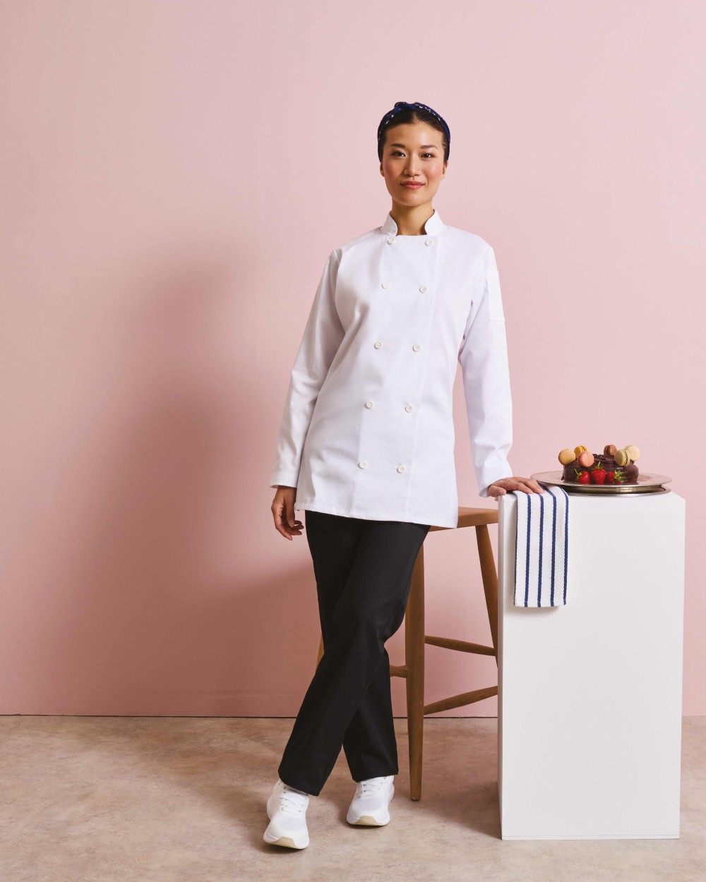 PREMIER Women's long sleeve chef's jacket Jacken personalisierbar