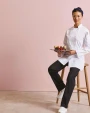 Jassen PREMIER Women's long sleeve chef's jacket voor bedrukking &amp; borduring