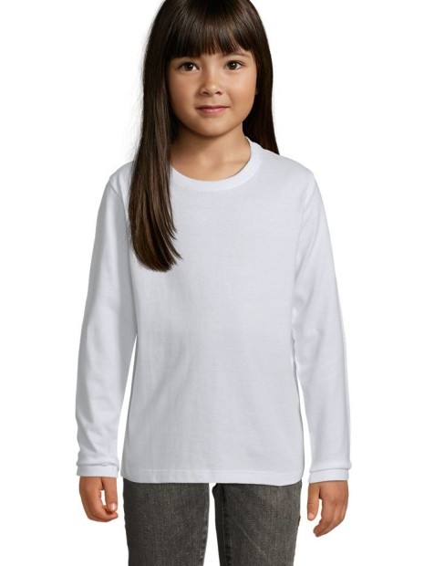 T-Shirts à personnaliser SOL'S Imperial Lsl Kids /api/colors/7a92cd2d-10d2-40b4-928b-296bb7487506
