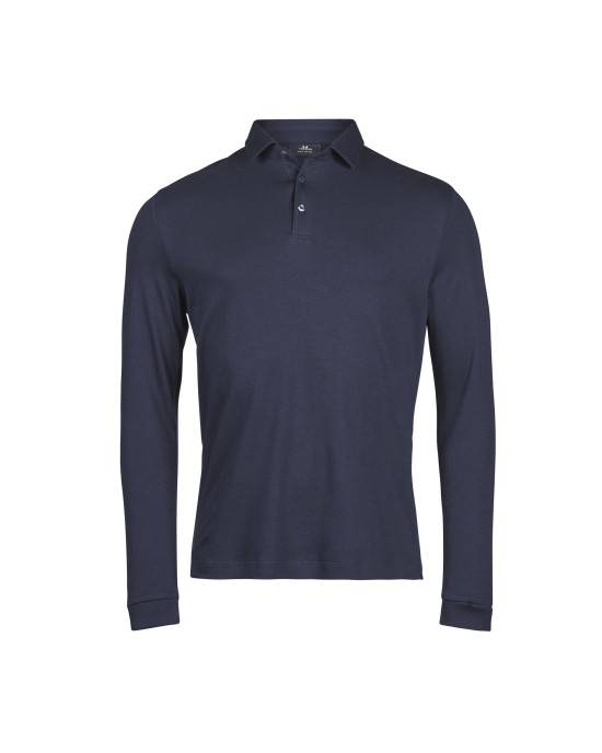 Polos personnalisable Tee Jays PIMA COTTON LONG SLEEVE POLO
