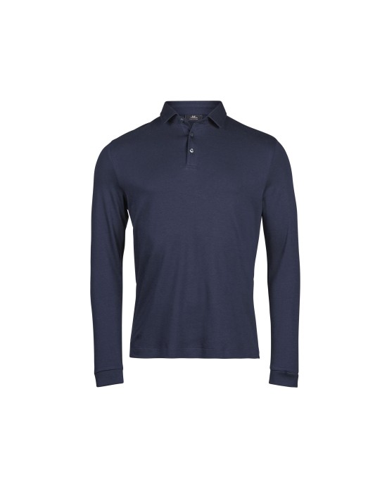 Polos personnalisable Tee Jays PIMA COTTON LONG SLEEVE POLO