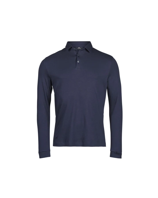 Polos personnalisable Tee Jays PIMA COTTON LONG SLEEVE POLO