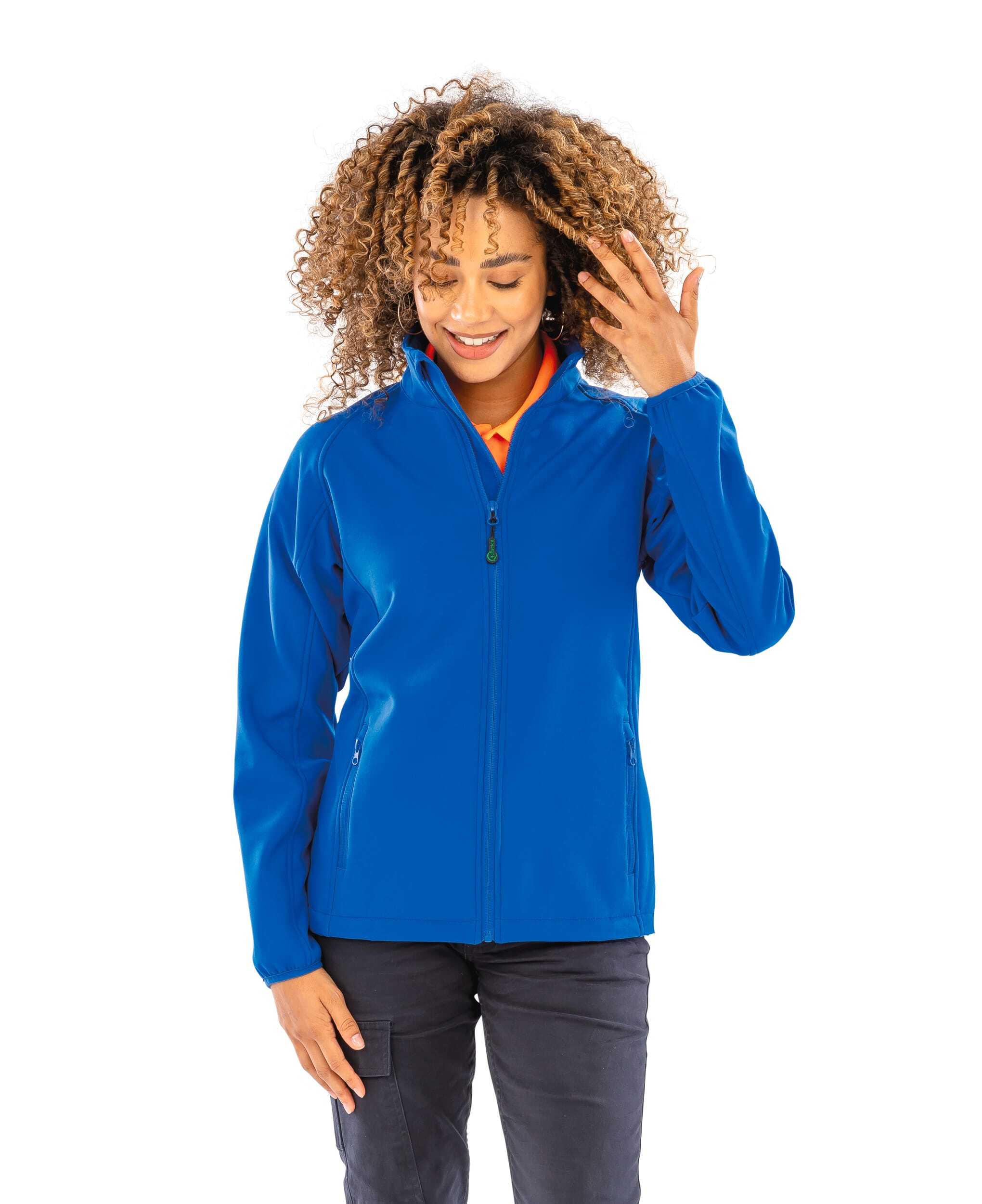 Softshells personnalisable RESULT Veste softshell femme recyclée
