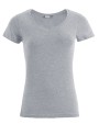PROMODORO Women´s Slim Fit V-Neck-T T-Shirts personalisierbar