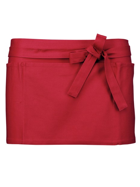 KARIBAN Tablier coton court /api/colors/c953313a-9c9d-493b-934e-ddcf8fada2ae personnalisable