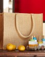 Tassen & Zakken WESTFORDMILL SHIMMER JUTE SHOPPER voor bedrukking &amp; borduring