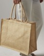 Tassen & Zakken WESTFORDMILL SHIMMER JUTE SHOPPER voor bedrukking &amp; borduring