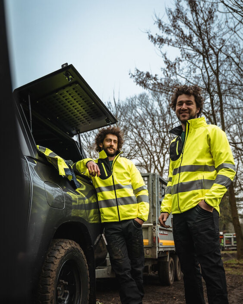 PROJOB 6432 SOFTSHELL JACKE EN ISO 20471 KLASSE 3/2 Softshells personalisierbar