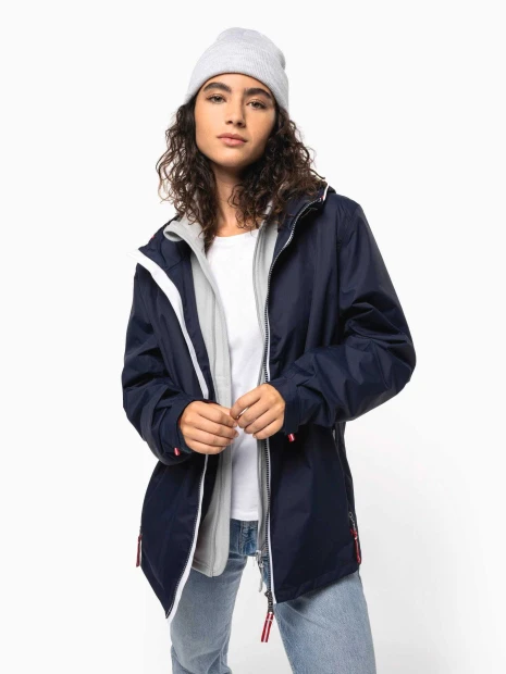 Vestes à personnaliser KARIBAN Veste imperméable unisexe 