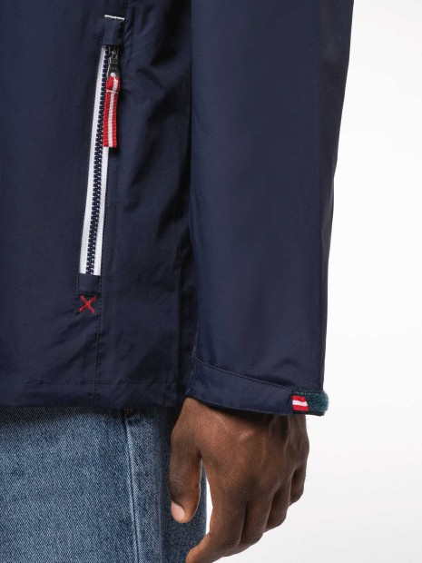 Vestes à personnaliser KARIBAN Veste imperméable unisexe 