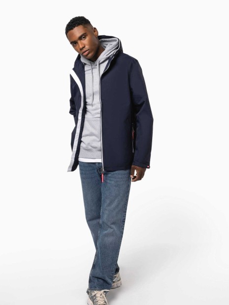 Vestes à personnaliser KARIBAN Veste imperméable unisexe 