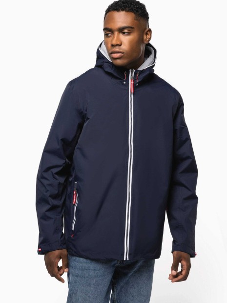 Vestes à personnaliser KARIBAN Veste imperméable unisexe 