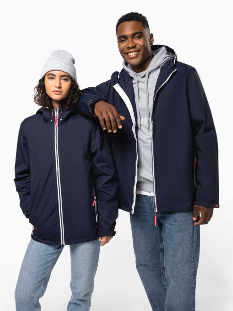 Vestes à personnaliser KARIBAN Veste imperméable unisexe 