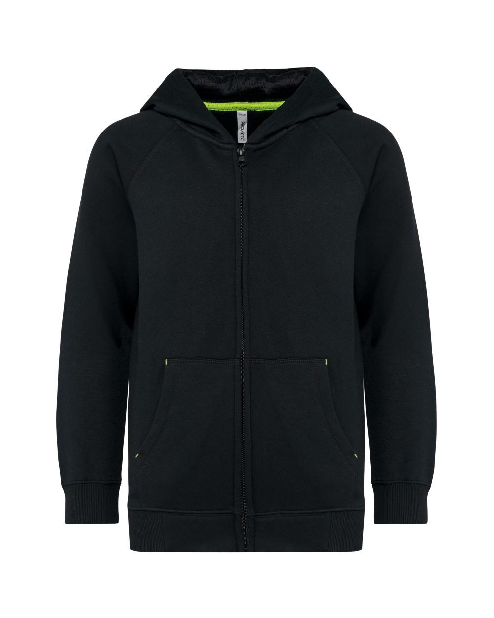 Sweaters & hoodies PROACT Kinder fleece hoodie met rits voor bedrukking &amp; borduring